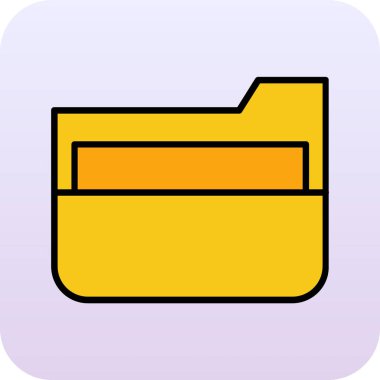 Modern simgenin vektör illüstrasyonu