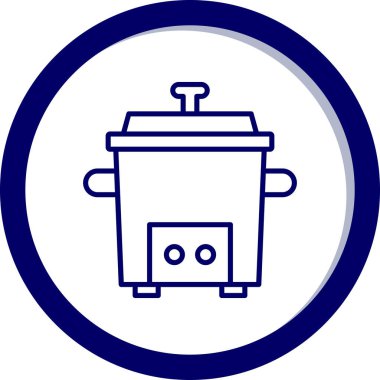 Gıda modern simgesinin vektör çizimi