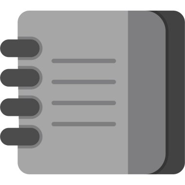 Belge. Web simgesi basit illüstrasyon