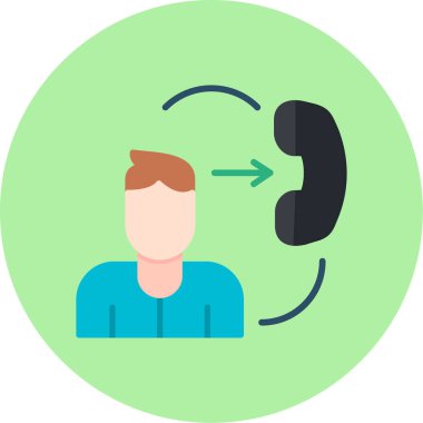 Çağrı Merkezi vektör çizim