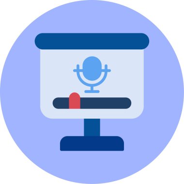 Bilgisayar simgesi. Basit resimleme