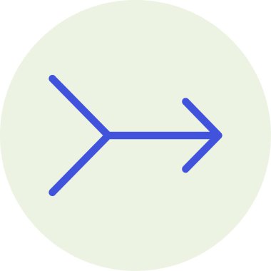 ok simgesi vektör illüstrasyonu