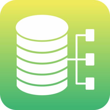 veritabanı simgesi çizimi