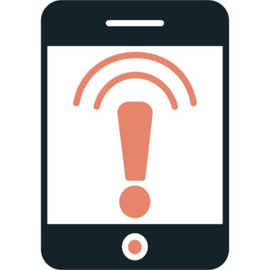 Ünlem işareti. Web simgesi