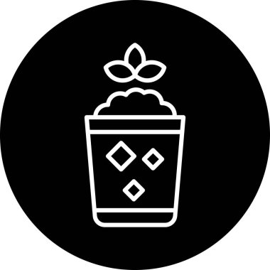 Gıda simgesinin vektör illüstrasyonu