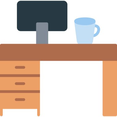 masa başı kahve simgesi