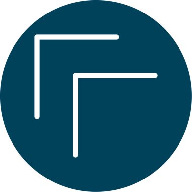 Modern bir simgenin vektör illüstrasyonu