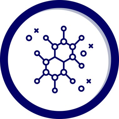 genel ağ simgesi, vektör illüstrasyonu