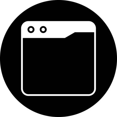 Akıllı telefon. Web simgesi basit illüstrasyon