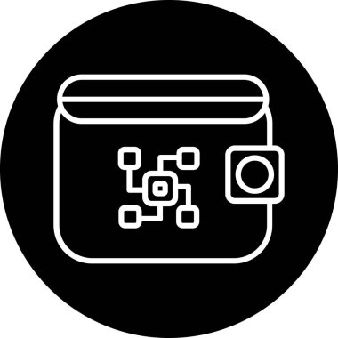 seo modern simgesinin vektör illüstrasyonu