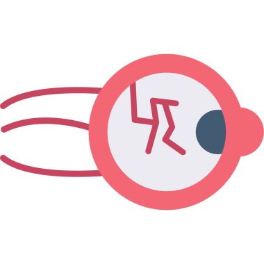 bir virüs vektör çizim