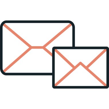 posta vektör resimleme simgesi