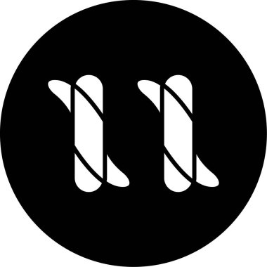 Modern simgenin vektör illüstrasyonu