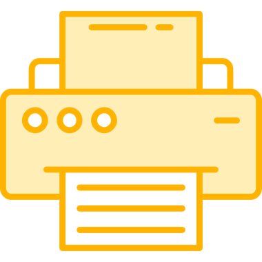 Belge. Web simgesi basit illüstrasyon