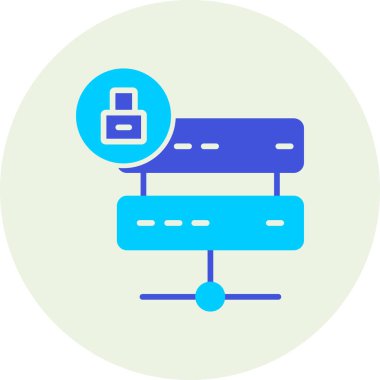 Modern bir simgenin vektör illüstrasyonu