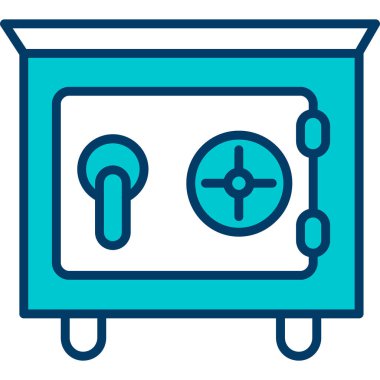 Kutu. Web simgesi basit illüstrasyon