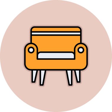 Modern simgenin vektör illüstrasyonu