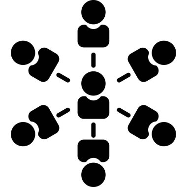 Şebeke. Web simgesi basit tasarım