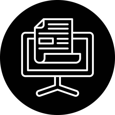 Kitap. Web simgesi basit tasarım