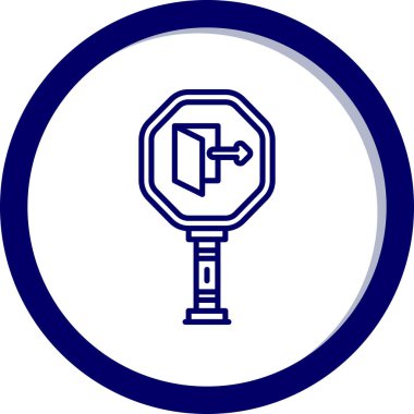 Anahtar. Web simgesi basit illüstrasyon