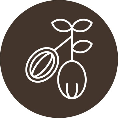 Bir bisiklet simgesinin vektör illüstrasyonu