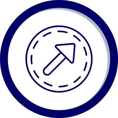 Ok simgesi simgesi tasarımı