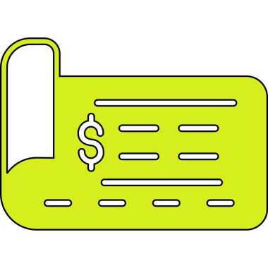 Dolar sembollü para çantası vektör çizimi tasarımı