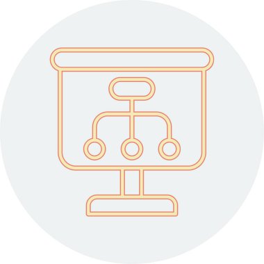 Modern eğitim ikonunun vektör illüstrasyonu