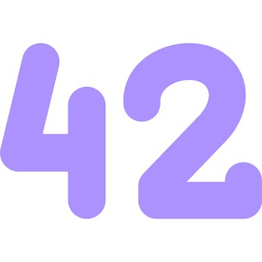 Numara 35 ve 4, beyaz arkaplanda 4 izole edilmiş.