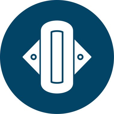 Ok. Web simgesi basit illüstrasyon