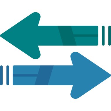 ok sağ simge vektör illüstrasyonu