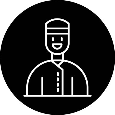 vektör Müslüman simgesi