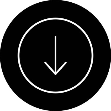 ok simgesi vektör illüstrasyonu