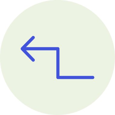 Yön ok ikonu vektör illüstrasyonu