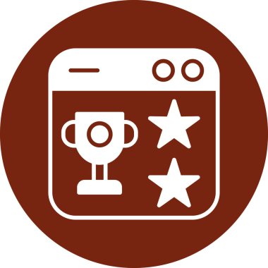 ödül rozeti simgesi, vektör