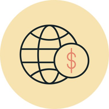 Genel İş Simgesi vektör illüstrasyonu