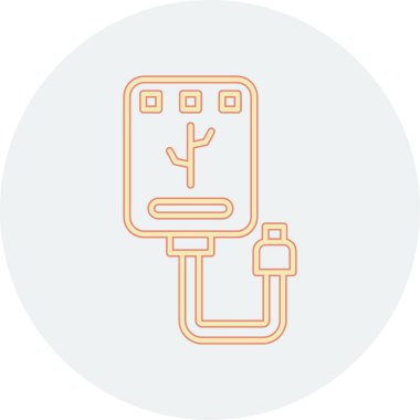 Dolgu simgesi vektör illüstrasyonu