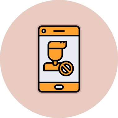 cep telefonu ikonu vektör illüstrasyonu