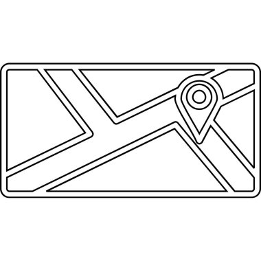 navigasyon simgesinin haritası