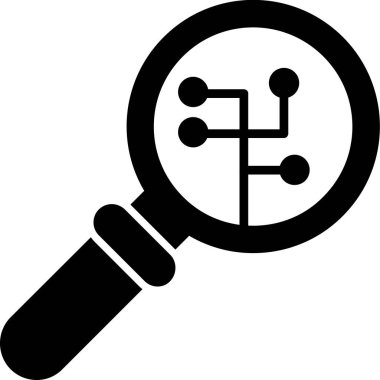 Ara. Web simgesi basit tasarım