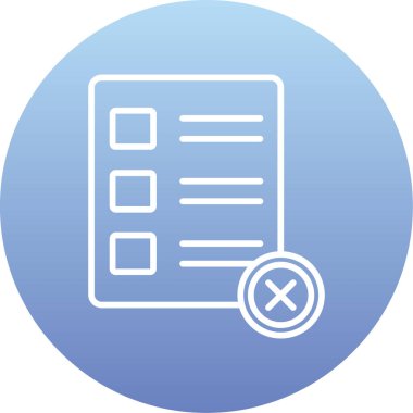 Belge. Web simgesi basit illüstrasyon