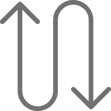 Anahat vektör simgesi aşağı ok