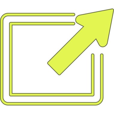 ok simgesi vektör illüstrasyonu