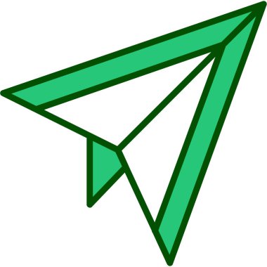 Uçak. Web simgesi basit illüstrasyon