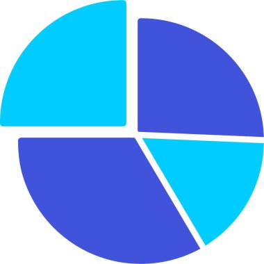 Pasta grafiği grafik simgesi