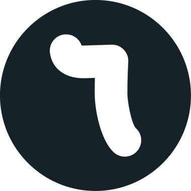 diş simgesi vektör illüstrasyonu