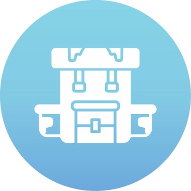 Modern bir simgenin vektör illüstrasyonu