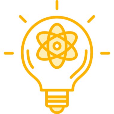 ampul simgesi vektör illüstrasyonu