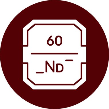 Benzersiz 6 metre satır vektör simgesi