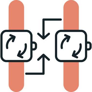 seo modern simgesinin vektör illüstrasyonu